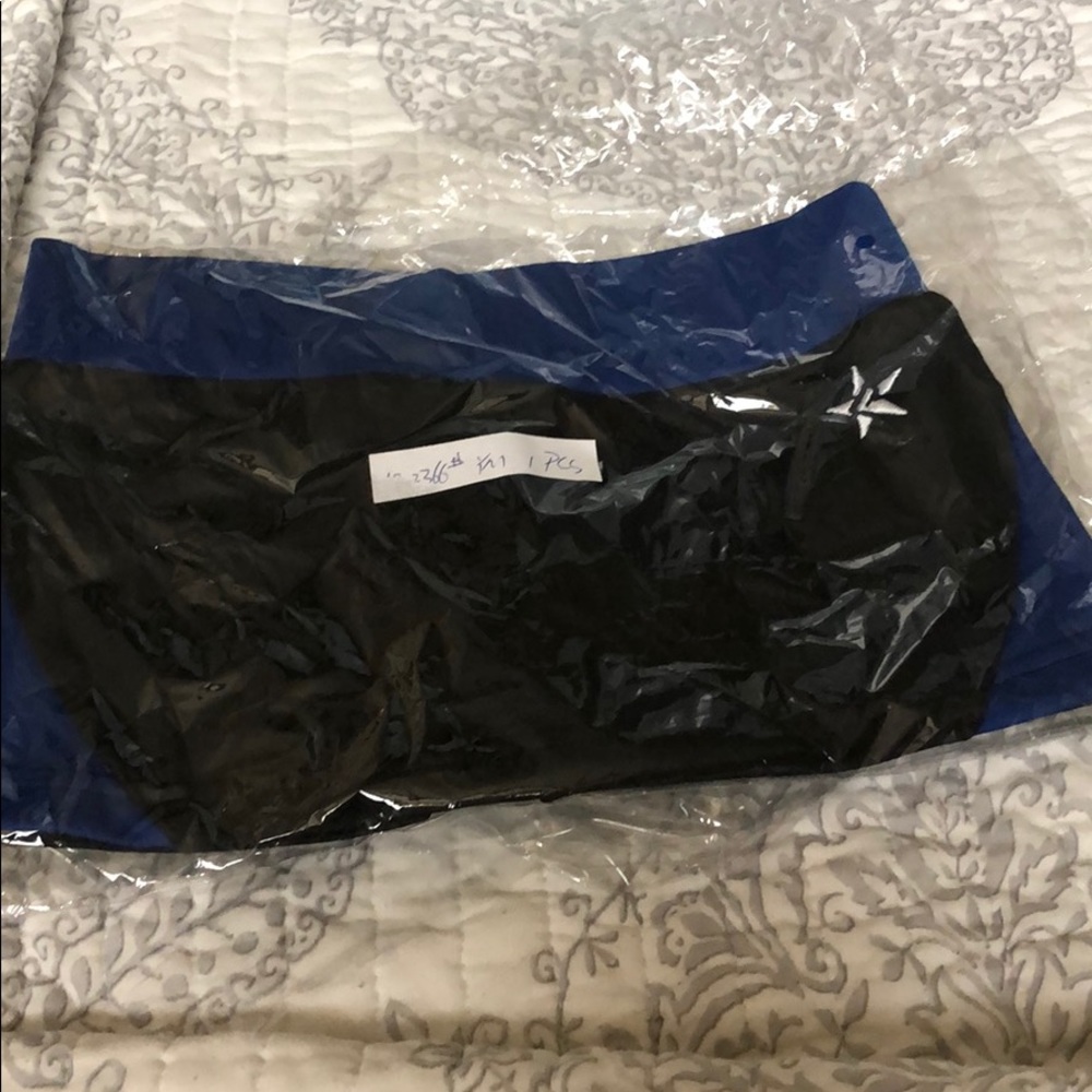 Rebel athletic blue and black blank